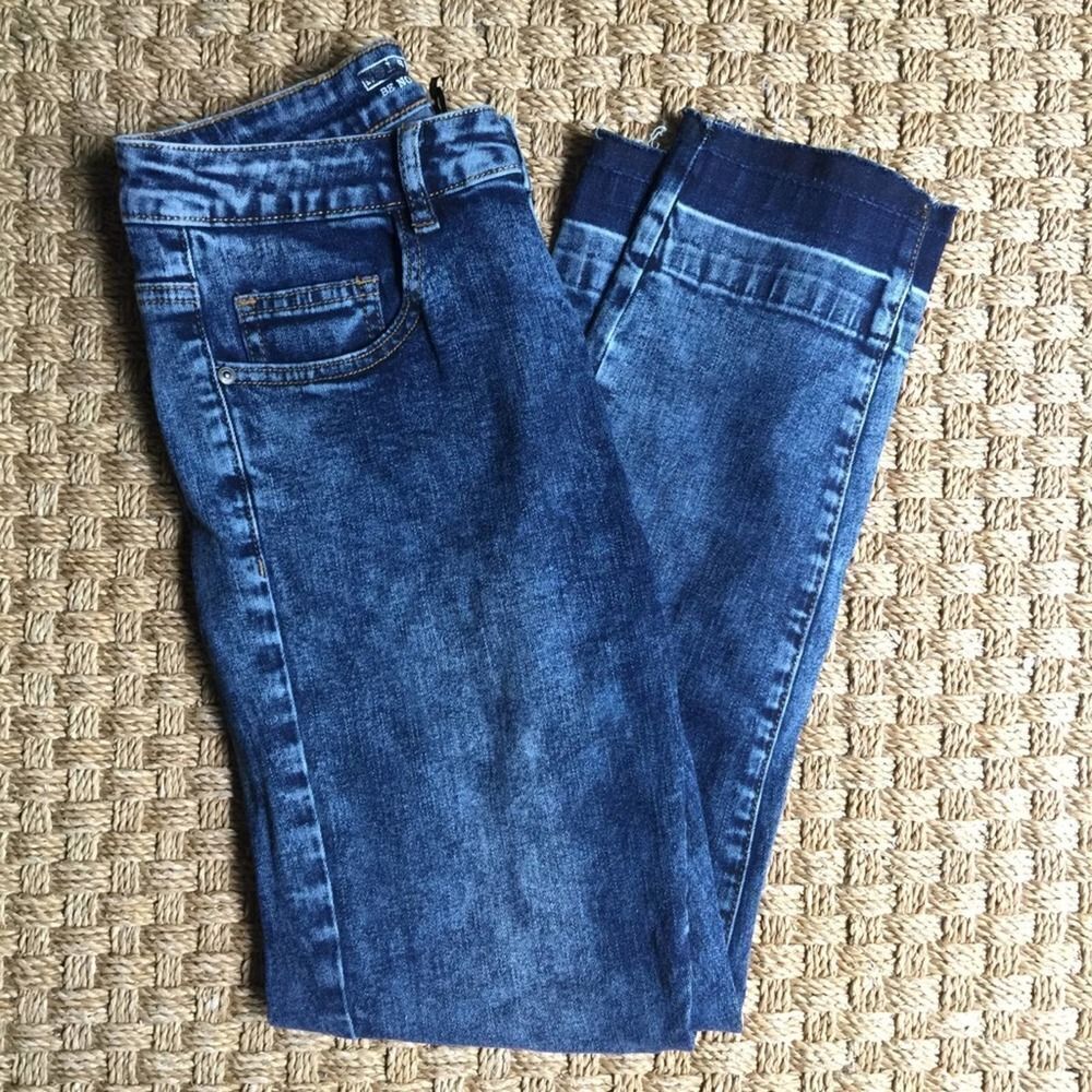 NOISY MAY High Waisted Ankle Jeans